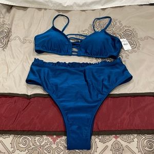 Two pice swim suit Express